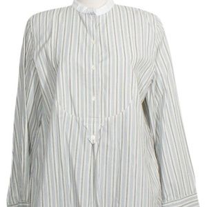 Ralph Lauren Striped Bib-Front Tunic XL NWT